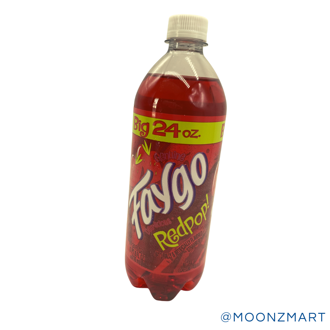 faygo cotton candy soda, 24 oz (24 bottles) 