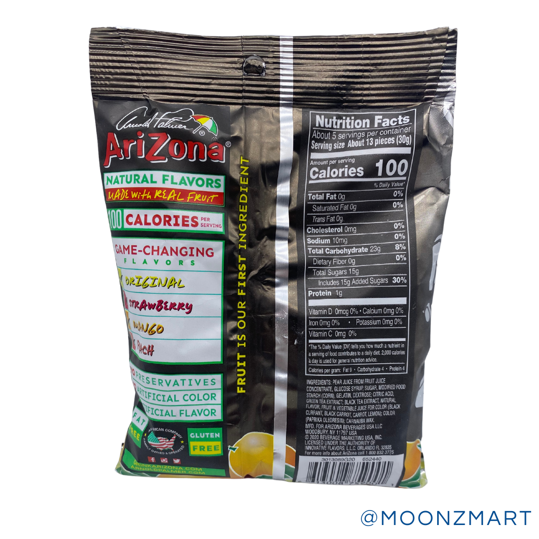 Arnold Palmer Arizona Fruit Candy Snacks - MOONZMART