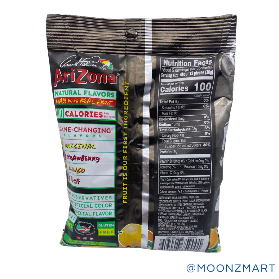 Arnold Palmer Arizona Fruit Candy Snacks - MOONZMART