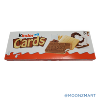 KINDER CARDS CHOCOLATE COOKIES - MOONZMART