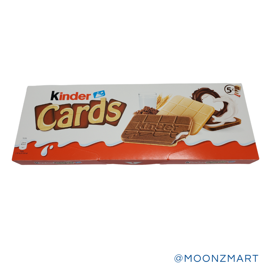 KINDER CARDS CHOCOLATE COOKIES - MOONZMART