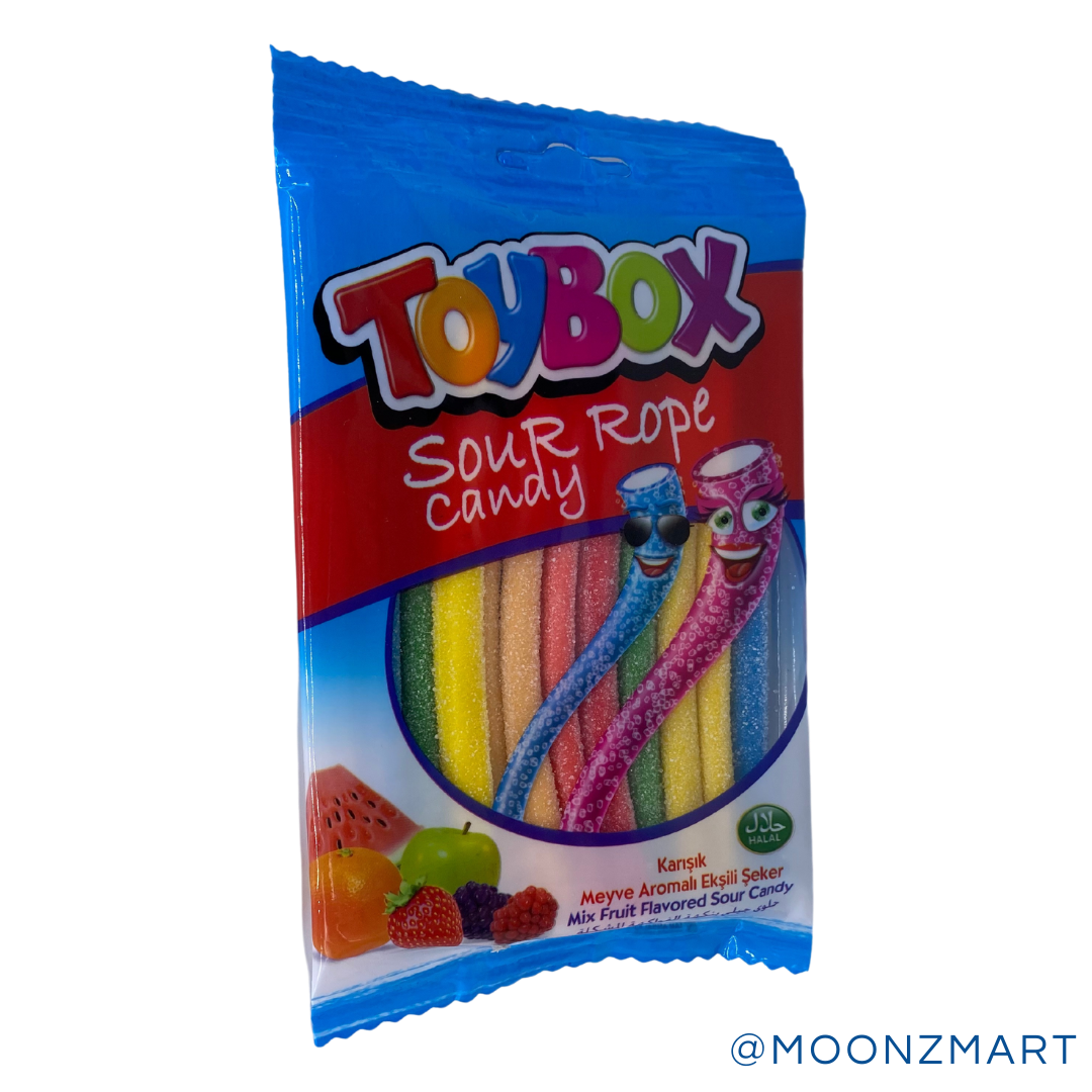 Toybox Sour Ropes Candy - MOONZMART