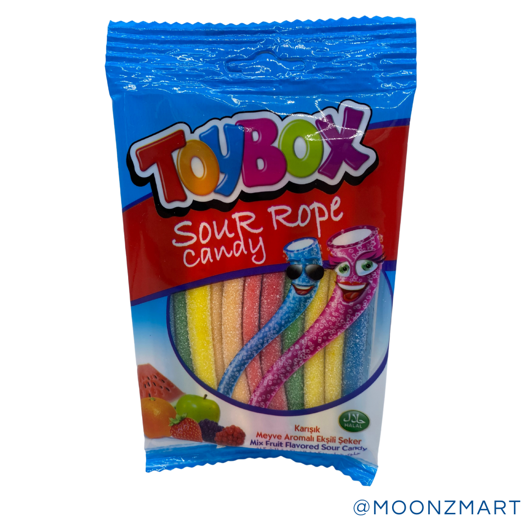 Toybox Sour Ropes Candy - MOONZMART