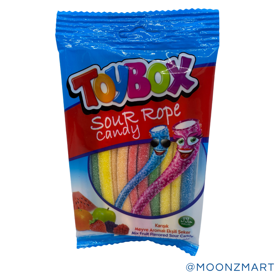 Toybox Sour Ropes Candy - MOONZMART