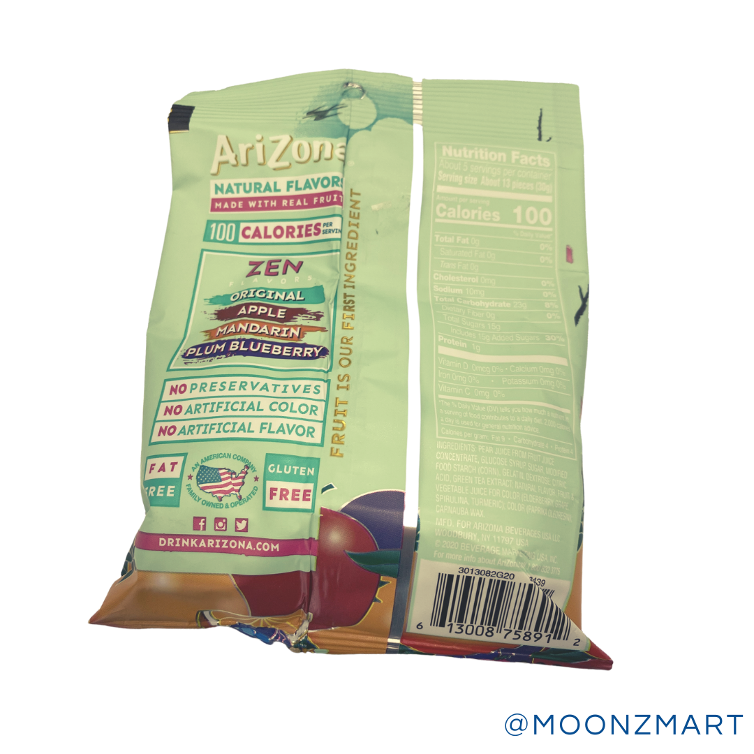 ARIZONA FRUIT CANDY GREEN TEA - MOONZMART