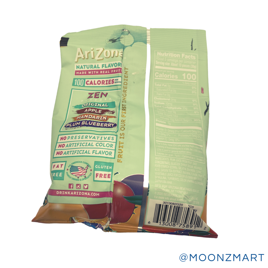 ARIZONA FRUIT CANDY GREEN TEA - MOONZMART