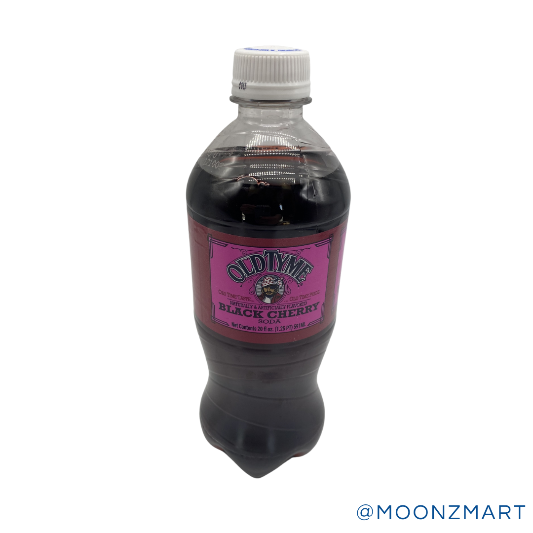 OLD TYME SODA BLACK CHERRY - MOONZMART