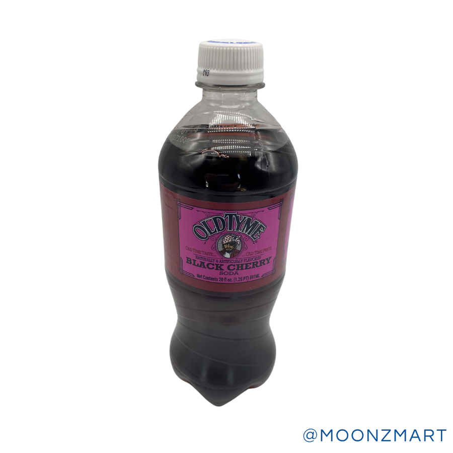 OLD TYME SODA BLACK CHERRY - MOONZMART