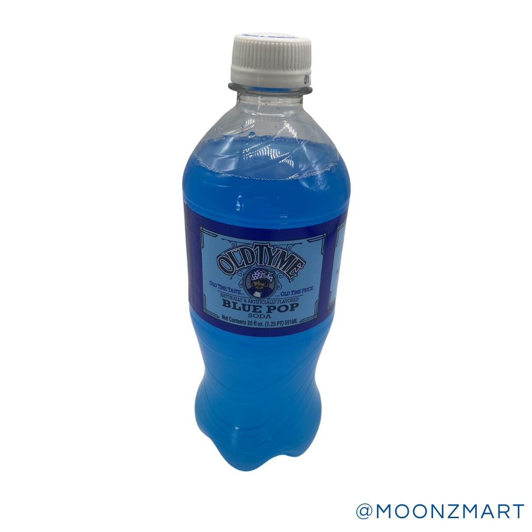 OLD TYME SODA BLUE POP - MOONZMART