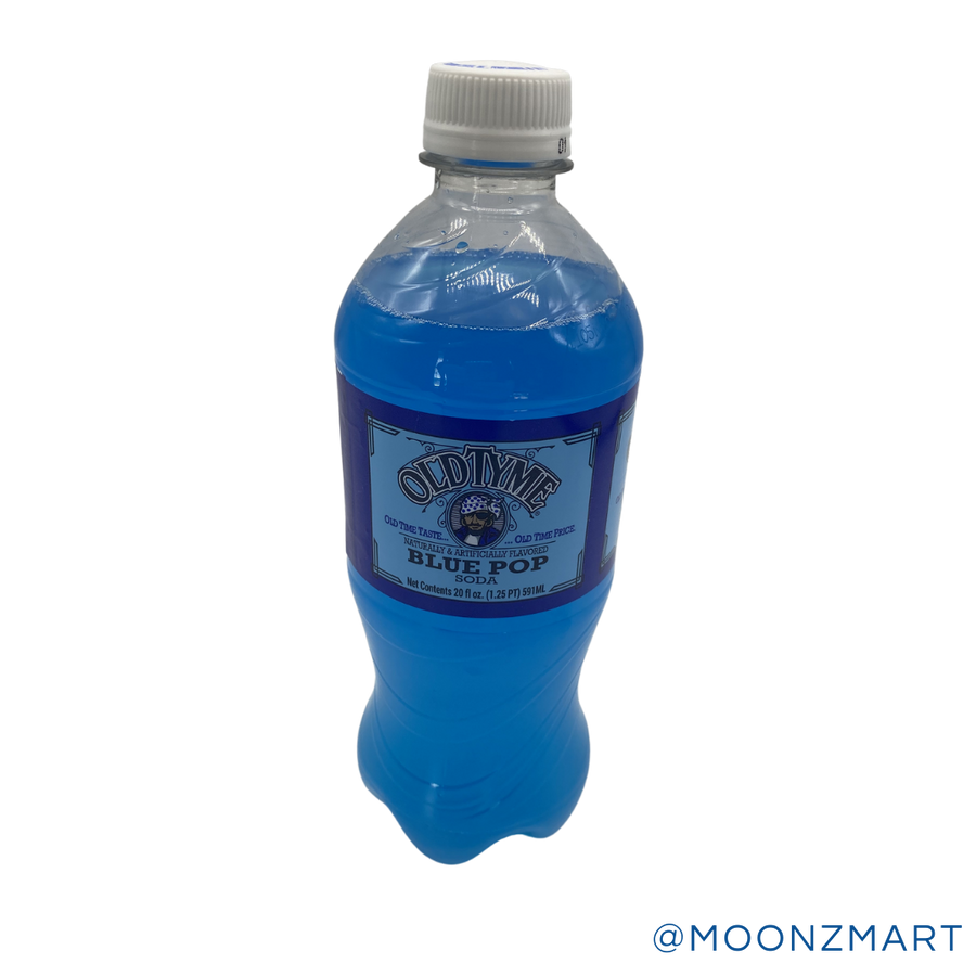 OLD TYME SODA BLUE POP - MOONZMART