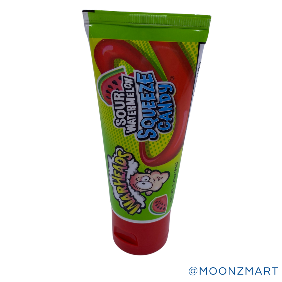 WARHEAD SOUR WATERMELON TUBE - MOONZMART