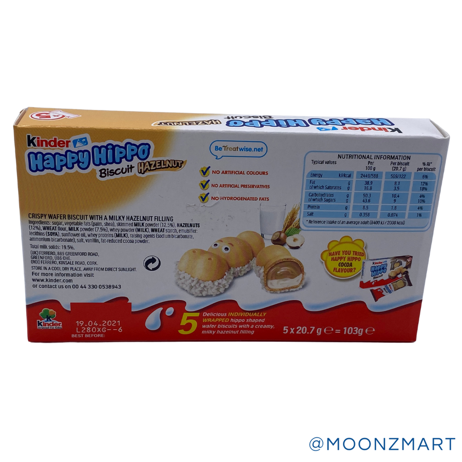 Kinda Happy Hippo Hazelnut - MOONZMART