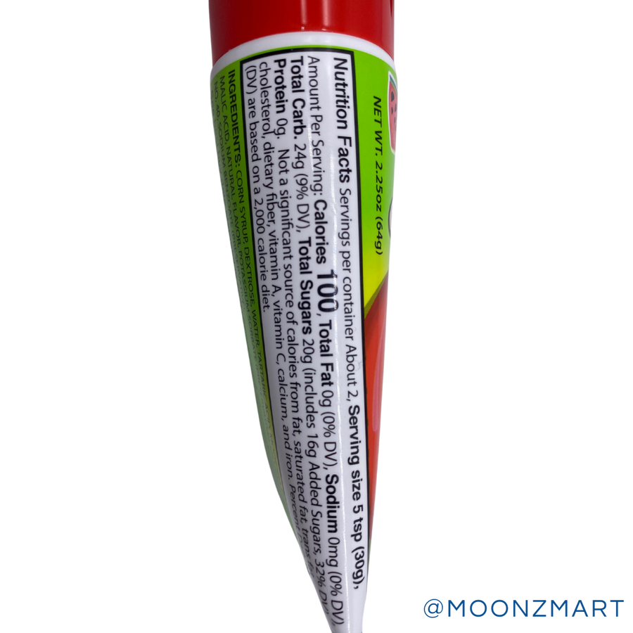 WARHEAD SOUR WATERMELON TUBE - MOONZMART