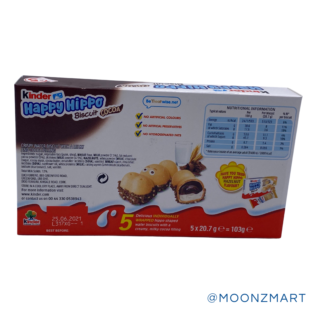 Kinder Happy Hippo Cocoa - MOONZMART