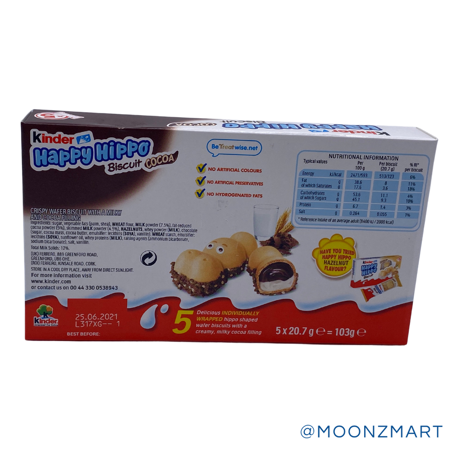 Kinder Happy Hippo Cocoa - MOONZMART