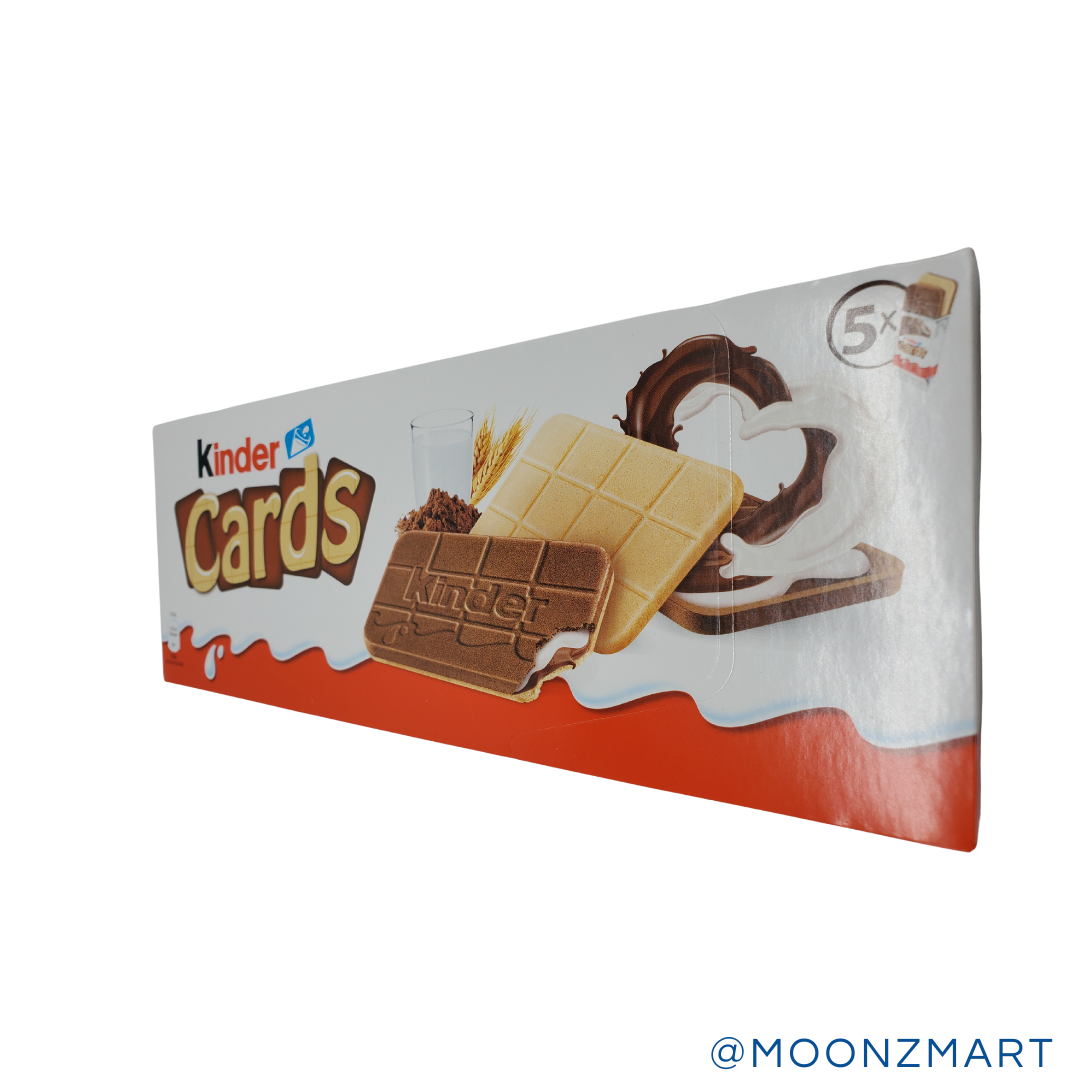 KINDER CARDS CHOCOLATE COOKIES - MOONZMART