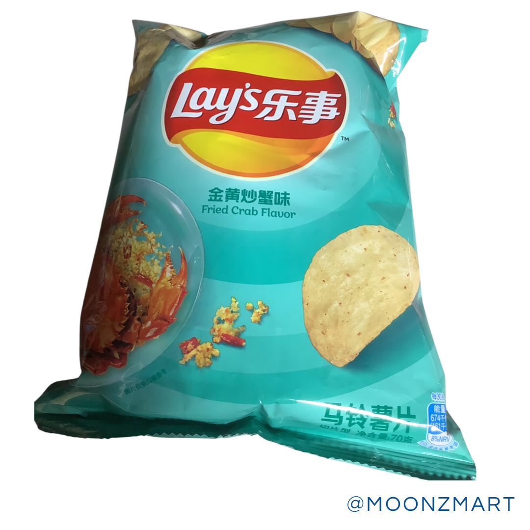 Lays Fried Crab Flavor