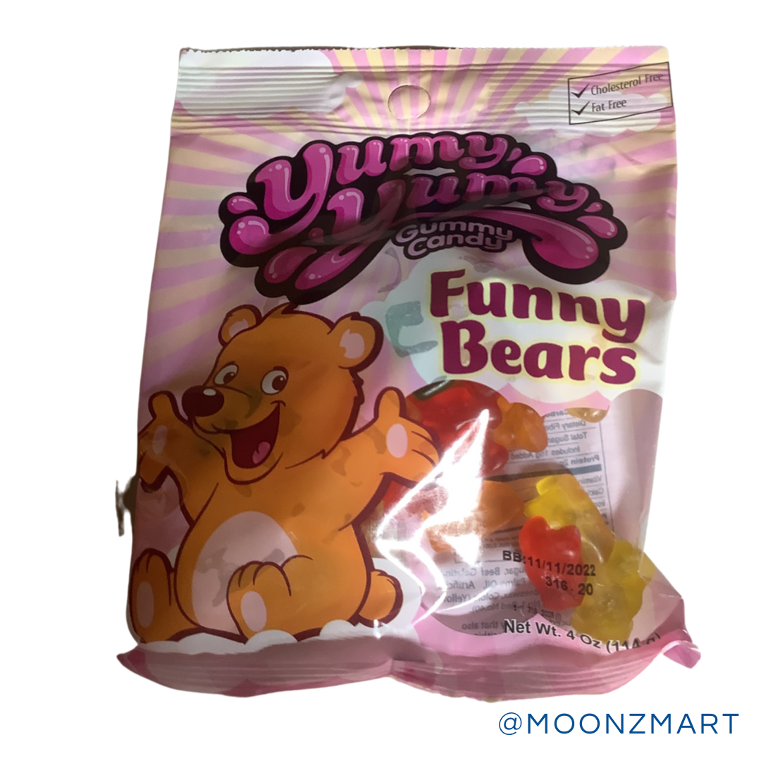 Yummy yummy Funny Bears Gummy Candy