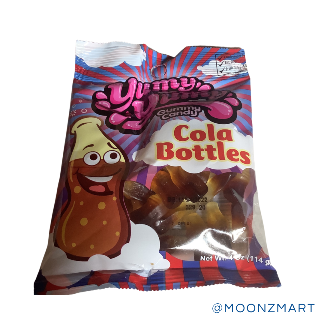 Yummy Yummy Cola Bottles Gummy Candy