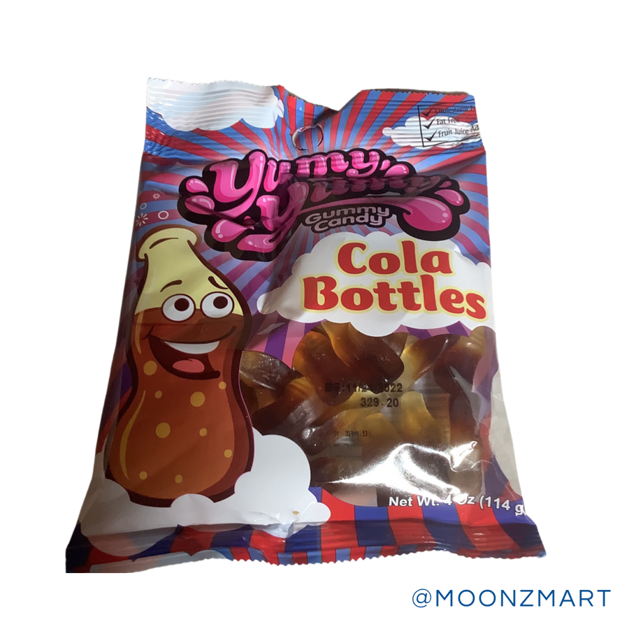 Yummy Yummy Cola Bottles Gummy Candy